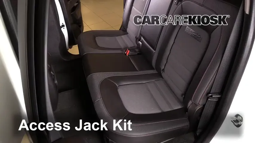 2017 GMC Canyon SLE 2.8L 4 Cyl. Turbo Diesel Crew Cab Pickup Jack Up Car Use Your Jack to Raise Your Car